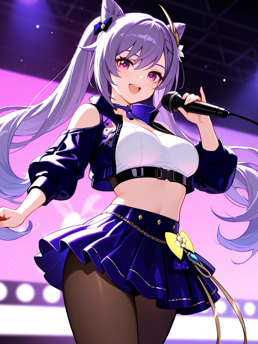 Browsing Caution、 Singing on the microphone, Idol singer pulls up the skirt of her stage costume to her belly button、Revealing a vibrating dildo inserted in her wet crotch。, Transparent white panties.、She unbuttoned her jacket、She exposed her breasts to the audience.。.「Please touch and violate my body as much as you like..!」I can't help but plead loudly。Women drooling, shout, She moaned loudly with a shy look on her face.、Climax and release love juice from the vagina., Japanese, 24-years-old、Beautiful black and straight long hair、Low Angle、Focus on the vagina、whole body、Beautiful pubic hair、Beautiful nipples、Beautiful breasts、Ahegao、blush、climax、Cute stage costumes、Spotlight、Woman exposing herself to the camera、 Composition focusing on the vagina、whole body