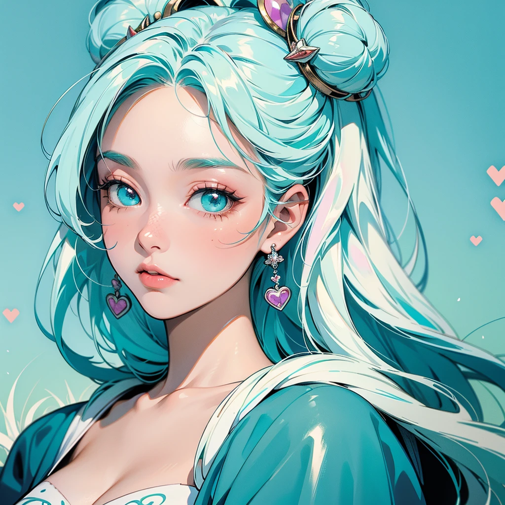 (8K wallpaper unified with super fine CG, masterpiece, top quality, super fine), (best lighting, best shadows, very delicate and beautiful), bright smile. Permanent silver hair. In jersey, long swaying hair, framing her beautiful face perfectly. Colorful eyes sparkle.