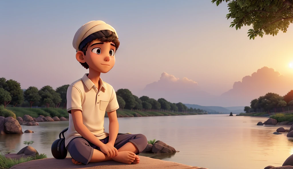 movie picture quality,Disney animation,Disney animated films,Chubby little baby girl sitting on a giant koi,Thick clouds under your feet,Short hair and small braids,Denim suspenders,The barefoot,depth of fields,high light,Real light,Ray traching,oc rendered,Hyper-realistic,best qualtiy,8K,Works of masters,super-fine,Detailed pubic hair,Correct anatomy,sharp focus on eyes,Bokeh,Facial features are carefully depicted