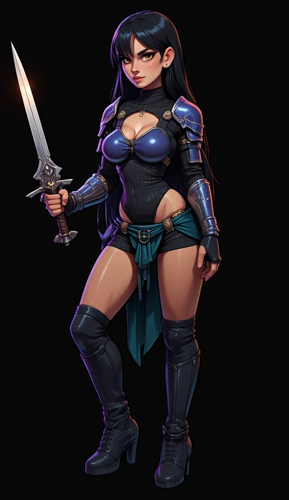Metin2 Online mmorpg game  , sexy Warrior Female Character presentation , unique skills presentations ,high quality skill effects ,fishnets stockings , young , sexy costume , female warrior costume ,sexy big tits ,blue,blue,blue