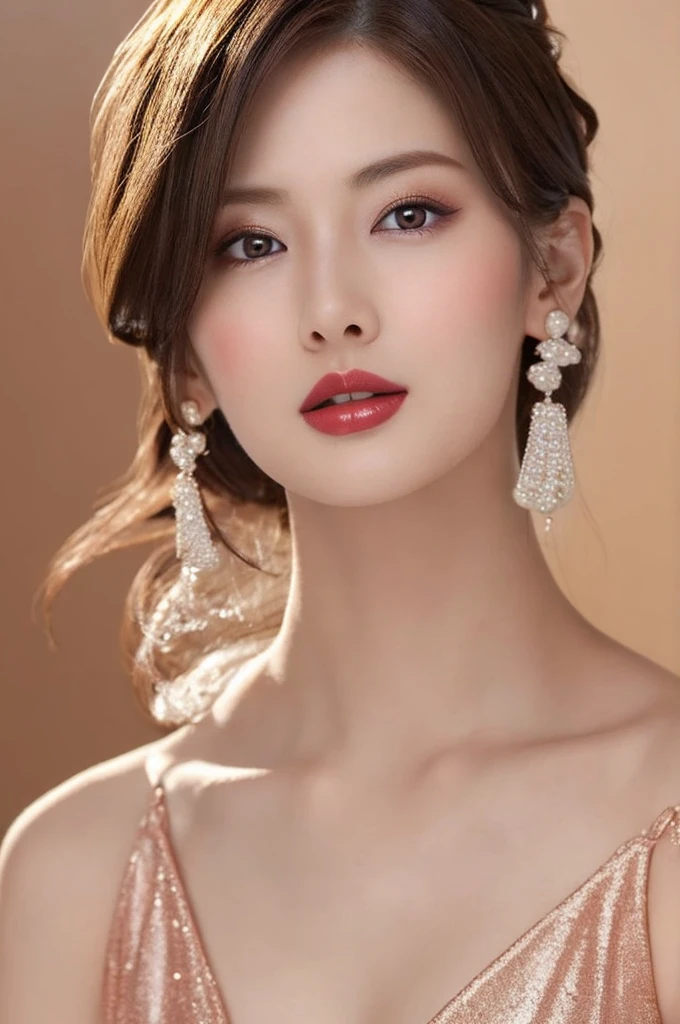 Highest quality, 8K, masterpiece :1.3)), whole body, Sharp focus :1.2, Beautiful woman with perfect figure :1.4, Slim Abs :1.2, ((Dark brown hair, Big Breasts :1.2)), (masterpiece:1.3), (8K, Photorealistic, Raw photo, Best image quality: 1.4), Japanese schoolgirl、(Random Hairstyles:1.2)、Cleavage:1.2、Super detailed face、Attention to detail、double eyelid、Put your chest together、Sharp focus:1.2、Beautiful woman:1.4、Light brown hair、Highest quality、masterpiece、Ultra-high resolution、(Photorealistic:1.4)、Highly detailed and professionally lit smile、
"Woman in her 20s, Vintage Fashion, Classic beauty, Elegant hairstyle, Red lipstick, Detailed facial features, Expressive eyes, Well-defined eyebrows, Stylish clothing, Retro Accessories, High Contrast, Dramatic lighting, Cinematic atmosphere, Nostalgic atmosphere, Soft Focus, Sophisticated charm, Attractive pose, Pearl Necklace, Cigarette Holder, Timeless elegance, Film noir atmosphere, A captivating presence, Black Satin Dress, Tailored silhouette, Movie actress, Romantic charm, Captivating Gaze, Vintage background, intricate lace detailing, vintage car,, Old Hollywood charm, Impressive composition, Reminiscent of a bygone era, A bit of mystery, Timeless beauty, Movie star quality, Strong and independent, Brightness and confidence, Mysterious Smile, The Charm of the Femme Fatale, A timeless portrait, Chiaroscuro lighting, Retro Hairstyles, Long Hair, Highly detailed face,