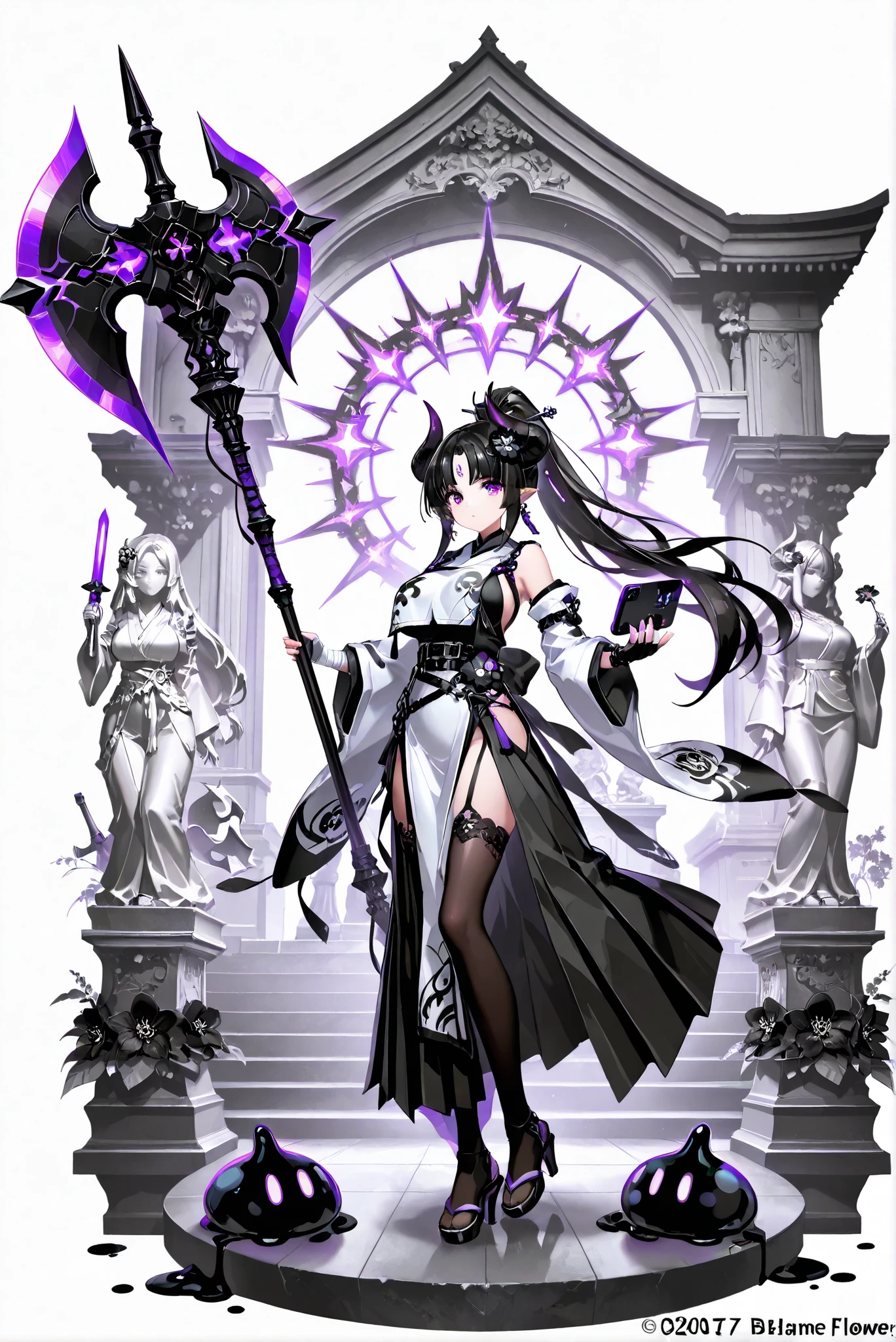 Uniform 0847,Jumpsuit,Breast Curtain ,dress,stockings, Pelvic Curtain ,(black Slime_Flower Battle Axe,,Flower Battle Axe, Grandstand,full body, high heels, front view,Statue, white background:1.7),孔high heels ,Oval/circling/prick/ 喇叭high heels ,,Limited Color Palette,Colorful, bright colors ,Flashing Silhouette,neon,Black Light ,[watch, masterpiece, very beautiful , dress, backless dress, ,azsd, high ponytail, long hair, curled horns, pointy ears moonlight sword, sword, holding sword, glowing sword, greatsword, giant weapon ,azsd, high ponytail, long hair, curled horns, hairpin, forehead ornament, pointy ears, earrings, white kimono, detached sleeves, wide sleeves, bandaged arm, glove, fingerless glove, multiple belts, layered hakama, long skirt, or, sandals,一個擁有巨大的black Slime_Flower Battle Axe,black Slime_Flower Battle Axe,black Slime_Flower Battle Axe, Slime_Flower Battle Axe,Handheld Slime_Flower Battle Axe Slime_Flower Battle Axe, Slime_Flower Battle Axe, Slime_Flower WM
Rose Battle Axe,black Flower Battle Axe,黑色black Flower Battle Axe,Flower Battle Axe,手持Flower Battle Axe Flower Battle Axe, Flower Battle Axe,Make Battle Axe with Flowers,