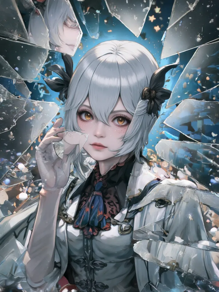 Anime-Stil mit einem Klick kaputt