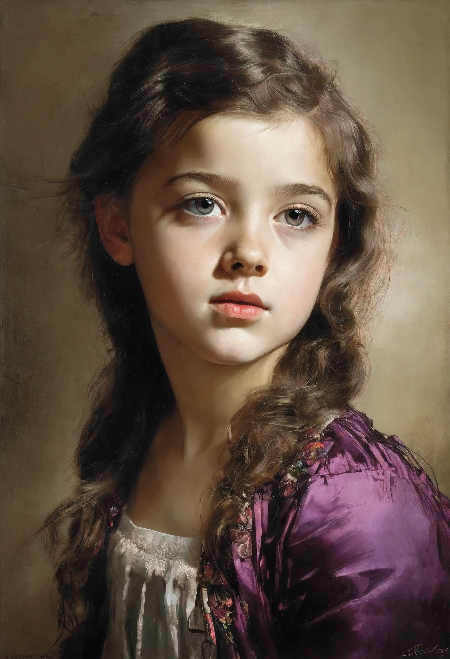 girl, creative improvisation (Created by Nicolas de Cressy)