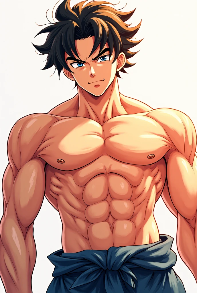 high quality, (japanese boy fucks japanese teen:1.5), (detailed eyes), (black long hair), (muscle:1.5), naked,(dark wet skin), (detailed puffy nipples:1.1), (orgasm:1.4),(small chest),(boy's face:1.5), cum on face,