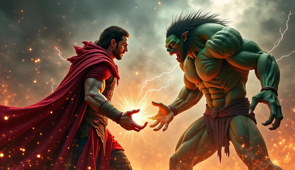 Dr.doom vs hanuman in hand gada