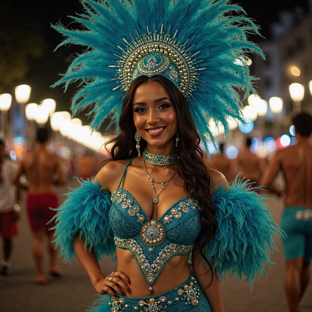 Gostaria de criar imagens que pudesse representar o cantor Brasileiro Cazuza no Carnaval do Rio de Janeiro, at Sapucaí sambadrome. The idea is to make a big carnival for the singer.