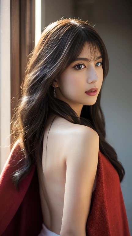 (((in 8K、HDR、Hyper-Realism、Masterpiece 1.4、Cinematic、Detailed details、Live Photo 1.4, Best quality1.4、 ultra-detailliert1.4、masterpiece:1.4、Insanely detailed、Perfect Shading Full Body Shot 1.2、One photo、Commercial Photography 1.4、Perfect Anatomy、Dynamic lighting、lipgloss)))、(Raw photo:1.2)、(photoRealistic:1.4)、Beautiful face、beautiful detailed women、highly detailed eyes and face、beautiful detailed eyes、Smile at your audience、Beautiful teeth、Beautiful teeth alignment、ultra-detailed、highly detailed、Beautiful teeth、Beautiful teeth alignment、ultra-detail、highly detailed、、Light on the Face、1girl 25years、long hair、Look at viewer、 blue eyes、A beautiful realistic girl、perfect body、gorgeous brown blonde hairs、golden raito、 seen from front、 photorealistic、 realistic eyes、 hot sweaty body、 ultra realistic face、big wet breasts、ultra realistic body、sitting on a red sofa、background living room、 hands on own cheeks、sweaty thighs、legs on chair、high designing quality、 gold earrings、golden bangles、red lips、glowing cheeks、glowing skin、dramatic lighting、happy face、ultra realistic face、seducing pose、pretty embarassing、a thick bulge on face、perfect body、beautiful blue eyes、petite、full body portrait、full body shot、wearing Indian saree、red saree、Indian lifestyle、Indian girl、traditional blouse、 beautiful red saree、bent over、 trending on tumblr、
((masterpiece)),(best quality),(highres),Highly detailed RAW color photo,extremely detailed,photo-realistic,incredibly absurdres,highly detailed,sharp focus,(professional studio lighting),(professionally color graded),rim light,dramatic lighting,cinematic lighting,lumen reflections,soft natural lighting,muted color,photon mapping,radiosity,