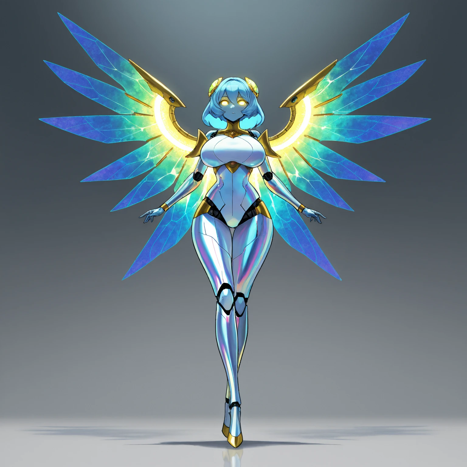 Length 1.5 meters,There are two colors on the body,One is the color of ice,The other is turquoise。There are four layers superimposed on the front end of the body,Each layer is slightly longer than half a foot,The head grows on the frontmost layer,Silvery-white mouthparts,Four layers superimposed on the front half of the body,It is covered with protrusions that appear as hexagons。These bulges are densely covered on its front half and on its six long legs。Both anterior chelas are one meter long,The front chela is also covered with hexagonal diamond-like bumps,Only the front clamp is the same as the mouthparts,It is a silvery-white color with a mirror-like luster。eyes are yellow,Also hexagonal。It is different from the multi-bony joints of the long tail of the common scorpion,There are only five sections on the Ice Emperor's long tail,Each section is turquoise,The five sections are the same color,The section closest to the upper body is the widest,The further back it goes, the narrower it gets。to the position of the last section,It also has a tailhook with diamond grains,Cutting-edge,It is also a hook tip with a silvery-white mirror luster shimmering。