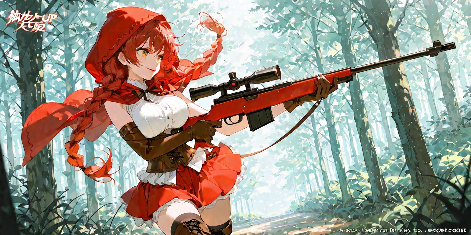 Highest quality, Highest quality, by bang bang, High quality illustrations, masterpiece)(kemono, furの擬人化, alone), round, woman, Fox, Phoenix, (Fortnite), fur, tail, Wide Hips, Big Breasts, Yellow sclera eyes, Body movements, Miko costume, 露出したwoman器
