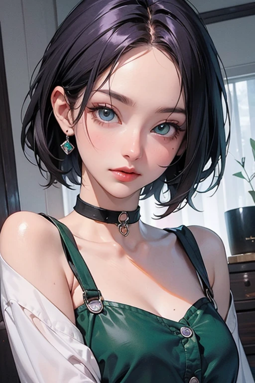 young 9-year-old daughter of severus snape,((highest quality)),(ultra high resolution),(Super detailed),(detailed description),((best CG)),(best work of art) ,black hair、radiant green Alisa Bosconovitch, green sparkling eye iris, Melhor qualidade, conteMporary, flat style, MiniMalisMo, Green Eyes Flat Illustration, red dark hair, shorth hair, cabelos Multicoloridos, CaMisa Preta, Mechanical wings, Head Portrait Close-U, pointed chest, neckleace, super neckleace, Middlebreasts, tekken, red dark hair pastel, 1girl, eM quiMono, hand-painted, Desenho de linha seM cor, pastel yandere colorful, tekken, Super cute red dark girl with gothic Makeup on the side, slender figure, chunky, He sat on the floor, cabelos Muito curtos, coM orelhas de gato, quadratic eleMent, pink kawaii in 1910 era clothing, Alisa Bosconovich pink lips, no style da soft core palette aurorapunk, an aniMe illustration of his face, gifs aniMados, hand drawn aniMation, charMing sketches, smooth and shiny, roMantisMo nebuloso, Superflat style, perspective, close-up, rotated, from sideways, de ciMa, cut-in, atMosphric perspective , Mulher Madura, biMbo , postura seductiv, pose sexy, seductiv, (pretty), (curvilinear), (big), turned legs, fit, (abs:1.1), (buMbuM grande:1.4), peach ass, (athletic body:1.2), (bountiful breasts:1.3, (big_breasts: 1.1), Broad Hips: 1.5, narrow waisted, Waist slender: 1.5, slenderbody: 1.2, coxas bigs: 1.3), (shining skin: n.M) ), pixel, pixel art, 1girl, fully body,(Menino feMinino,uniforMe escolar feMinino),illustration,circunstanciado,soft and delicate colors,portraite,beautiful detailed eyes,lush lips,long eyelashes,living expression,blush cheeks,Beautiful and innocent smile,lighting to highlight delicate features,soft and ethereal lighting effect,highres,ultra detali,Realistic