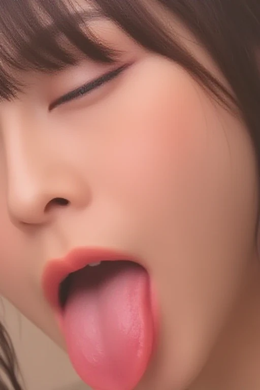 ((NSFW))、masterpiece、最high quality、high quality、best image quality、8K、最High resolution、High resolution、最high quality、Raw photo、Blowjob写真、((extreme close up of face))、Realistic human body with detailed details、Realistic skin in every detail、Realistic face in every detail、Realistic eyes down to the details、Realistic lips in every detail、Realistic teeth in every detail、Realistic ears with attention to detail、Realistic hair with detailed details、Realistic chest with attention to detail、Realistic areola with detailed details、Realistic nipples with attention to detail、Realistic arms with attention to detail、Realistic hands with attention to detail、Realistic fingers with attention to detail、(fine hands、thumb１reference４)、((beautiful japanese girl))、(japanese model), (japanese woman)、((18 year old beautiful girl))、(black hair)、(straight hair)、((beautiful upturned chest))、(slim style、slender style)、(Full body glossy skin、Fair skin)、((full nude))、((All nude))、Detailed and realistic human body、detailed realistic skin、detailed realistic face、detailed realistic arms、detailed realistic fingers、Detailed realistic feet、Detailed realistic female breasts、in a dark basement、Stone pavement with an eerie and cold atmosphere、a lot of sweat on the body(full of sweat:1.3), (Realistic male human body muscular man in every detail)、((multiple men))、((detailed realistic penis))、((Length 30cm、A magnificent penis with a thickness of 6cm))、((real raw penis))、group sex、集団Blowjob、((There are many men standing around the girl.......))、(((A man is seen pushing his penis into her mouth)))、((Insert the penis into your mouth))、((please open your mouth wide(put penis in mouth))、((please open your mouth wide(put penis deep in throat))、((suck dick))、((Blowjob))、((ストロークBlowjob))、((バキュームBlowjob))、((deep throat))、((stick out tongue(lick the back of the penis))、Angle looking down on the girl from above