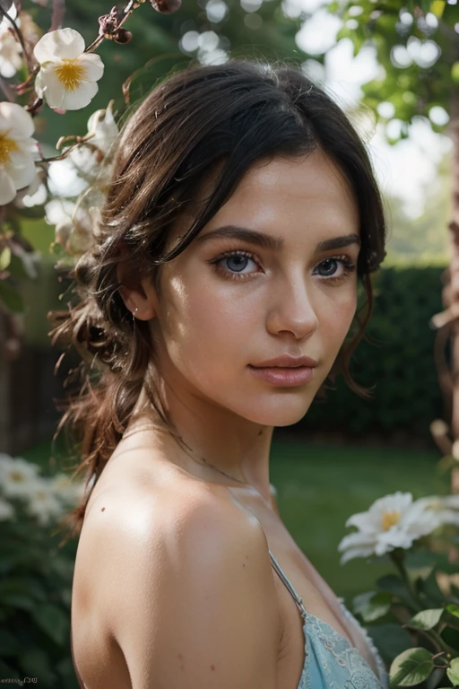 (best quality,4k,highres,masterpiece:1.2),ultra-detailed,(realistic:1.37),beautiful detailed eyes,beautiful detailed lips,extremely detailed face,longeyelashes,1girl,colorful oil painting,erotic art,fine texture,bokeh,stunning lighting,sexy atmosphere,erotic pose,sensual expression,lush garden background,summer colors.seductively silky hair,curly wavy hair,fragrant flowers surrounding,vibrant petals,lush greenery,piercing gaze of desire,enticing red lips,expressive eyes captivating the viewer,flawless skin,delicate fingers exploring,warm sunlight caressing her body,subtle blush on her cheeks,aroused breath,pleasurable sensations,freely flowing imagination,raw emotions,evocative composition