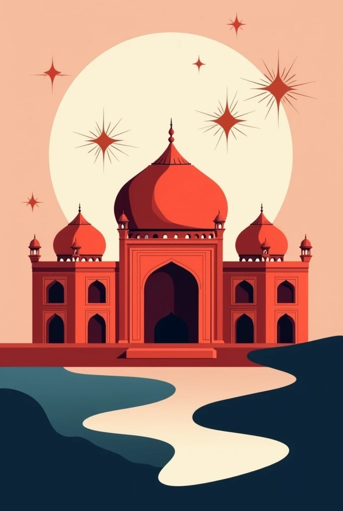 <lora:MW_zgcjch_å°åºæ¯_v1.0:1> BP_CH, Taj Mahal