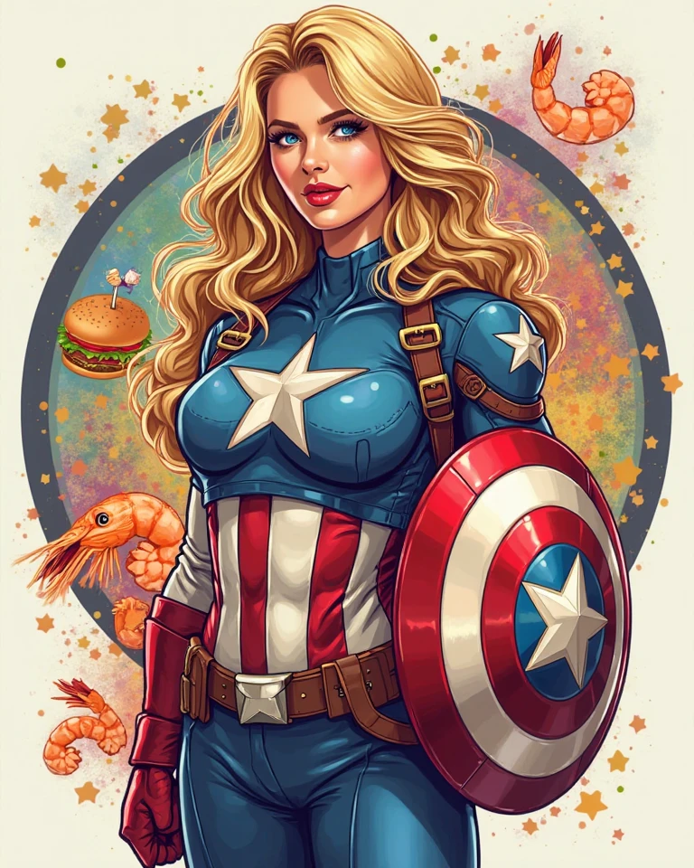 <lora:tiffany-nvwls-v1-final:1> tiffanylords, bandana, leotard, boxing gloves, striped thighhighs, earrings, bodysuit, cleavage cutout, thigh boots
masterpiece, best quality, absurdres, looking at viewer, ((mcdonalds)), restaurant,