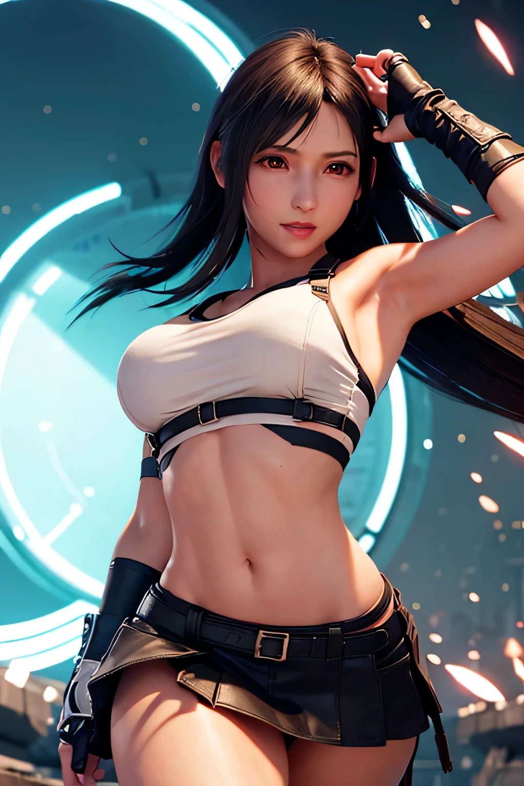 (Detail of a very beautiful face), (best quality:1.4), 8k resolution, high resolution, 1 woman, Beautiful woman, best beauty, Super beautiful detail face, Smooth skin, Beautiful eyes are not meticulous, Delicate skin texture, lip gloss, lips open, Japanese, Baseball uniform, Baseball cap,, Large Breasts, Thin waist, Big Ass, Play baseball, baseball field, Sweating all over, Work up a sweat, sports, jump, Dynamic poses,hand details(1.5)