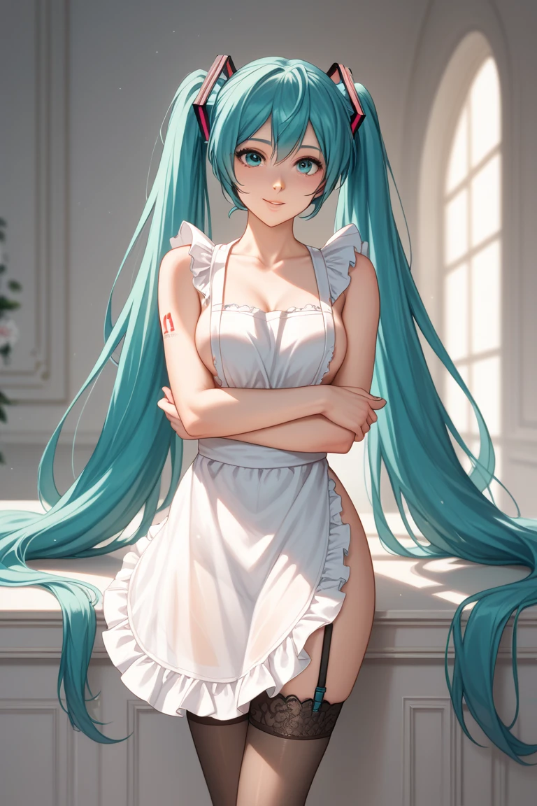 Hatsune Miku、morning、Entering the toilet、peeing