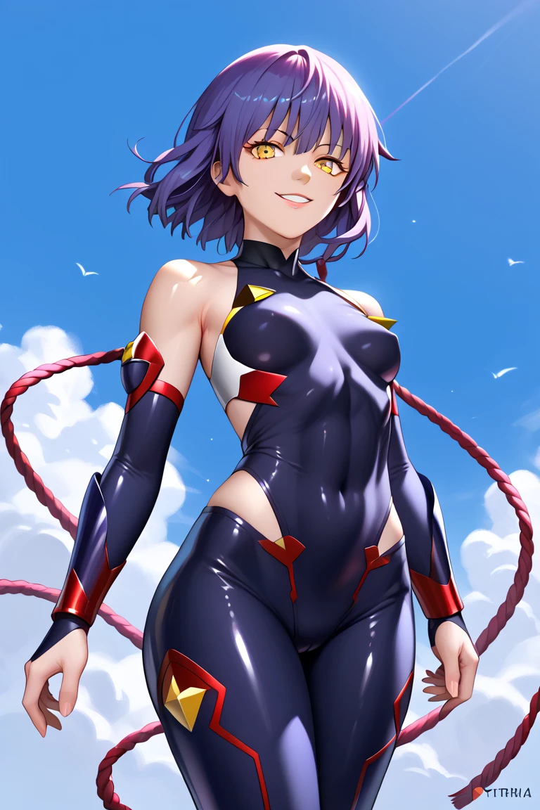 camel toe:1.4、erect nipples、(Sweat)、(vapor)､(((long gloves:1.3)))、brown loafers、black calf length socks、Open your thighs wide to the left and right､Squat on the ground、show off your crotch to the viewer, ((latex competitive swimsuit:1.3、High leg、squat, spread your legs:1.3, arm behind head ))、12 years old、absurd、Black Bob、Golden headband、flat lighting、elevation angle、sexy pose、highest quality、Complex、surreal、perspective, very detailed, detailed background, shape、1 girl、alone、big breasts、light smile, embarrassing, blush, ((outdoor poolside)), 
