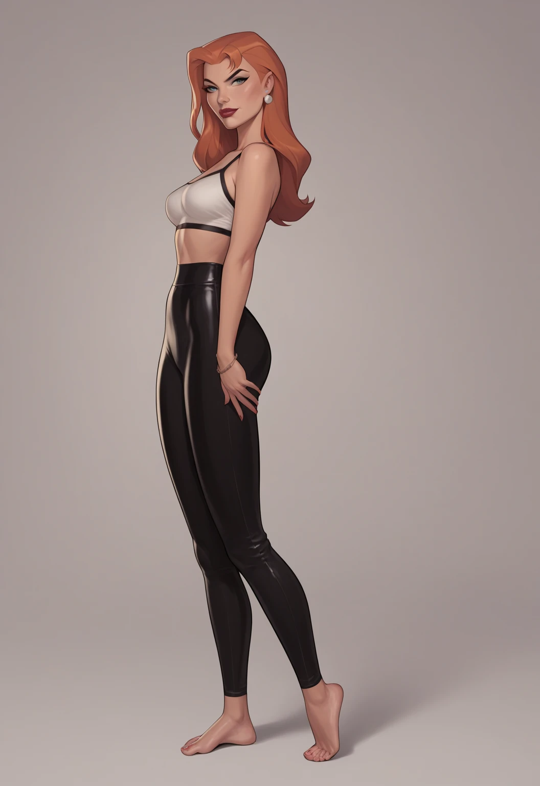 Sexy with ass spread out