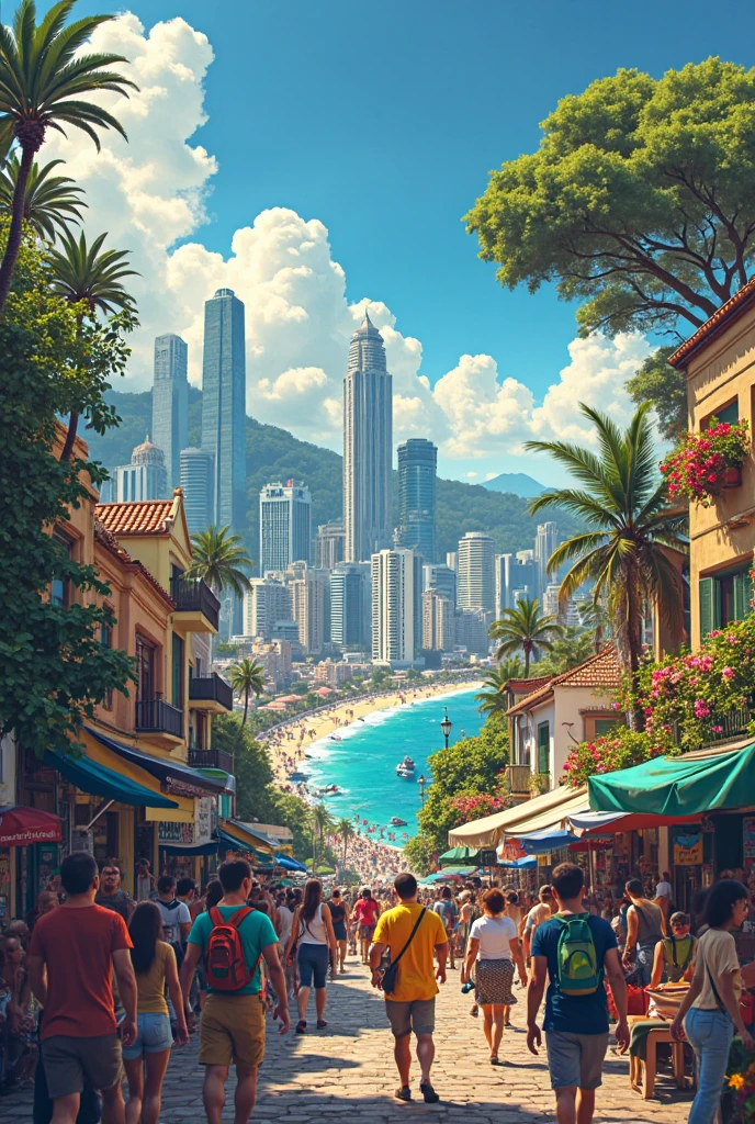Uma mistura de brasil e Holanda