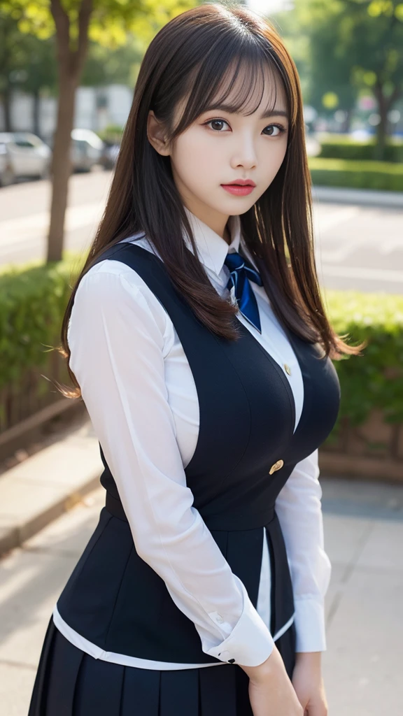 (RAW Photos:1.2), (Realistic:1.4),((One Girl))、 Beautiful detailed girl, Very detailed目と顔, Beautiful and detailed, Beautiful body, Incredibly beautiful body, , (Very detailedな, High resolution, Very detailed, highest quality), ((JK)), Consciousness upward,CG, Unity,, wonderful, In detail, (masterpiece, HVery detailed CG uniform 8k wallpaper), Light on the face, Cinema Lighting、One Girl in、18-year-old、(Huge breasts:1.5)、School Area、((Dynamic pose))、autumn、(half)、(pantyhose)