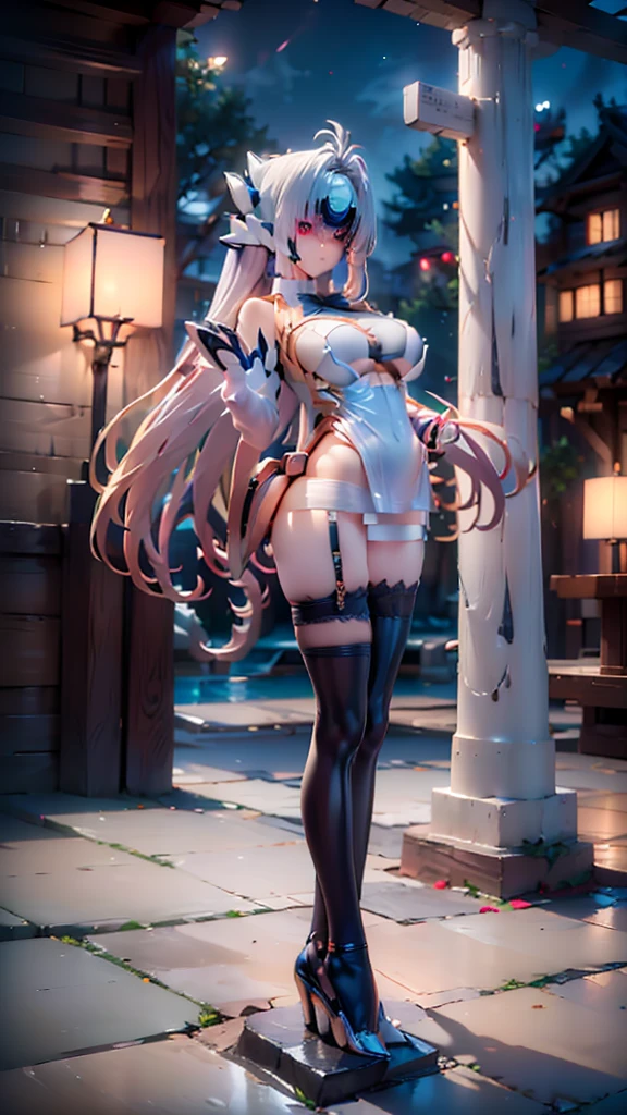 ((Highest quality)), ((masterpiece)), (detailed), One person, sexy,非常にdetailed, Perfect Face, Perfect body, Huge breasts, Very big ass, Straight hair、Beautiful woman,Black-haired、Japanese women、 smile, Hata, Glowing Skin、From below, Huge breasts, Side bust , Thighs, Cleavage, Spread your legs, ((Shrine maiden costume)),No underwear,((detailedな女性器:1.8)),((Exposed breasts from the side))