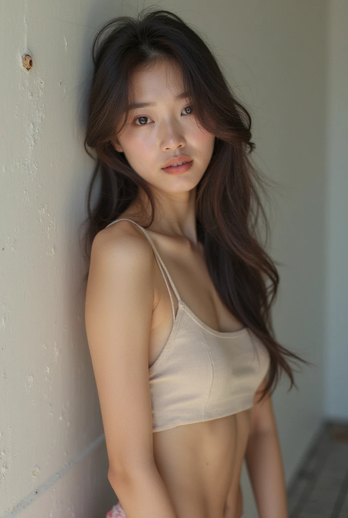 Korean girl naked - SeaArt AI