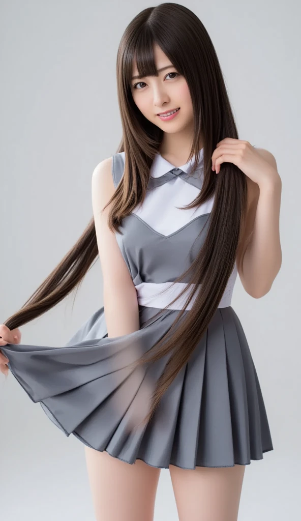 (best quality,4k,8k,highres,masterpiece:1.2),ultra-detailed,(realistic,photorealistic,photo-realistic:1.37),beautiful detailed eyes,beautiful detailed lips,extremely detailed eyes and face,longeyelashes,1girl,long flowing hair,sexy girl,cute girl,hot girl,stylish outfit,confident pose,natural lighting,vibrant colors,bokeh,portrait