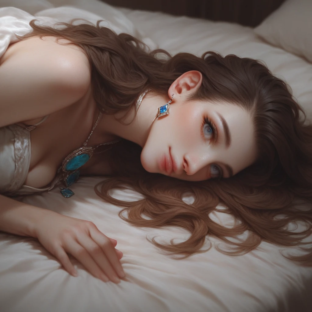 A sleeping girl cuddling with a cat, beautiful detailed eyes, beautiful detailed lips, extremely detailed eyes and face, long eyelashes, realistic, photorealistic, photo-realistic:1.37, best quality,4k,8k,highres,masterpiece:1.2,ultra-detailed,realistic, soft lighting, warm colors, peaceful, serene, tender moment, cozy, comfortable, relaxing, dreamlike, whimsical, magical realism, fantasy, cute, adorable, delicate, ethereal