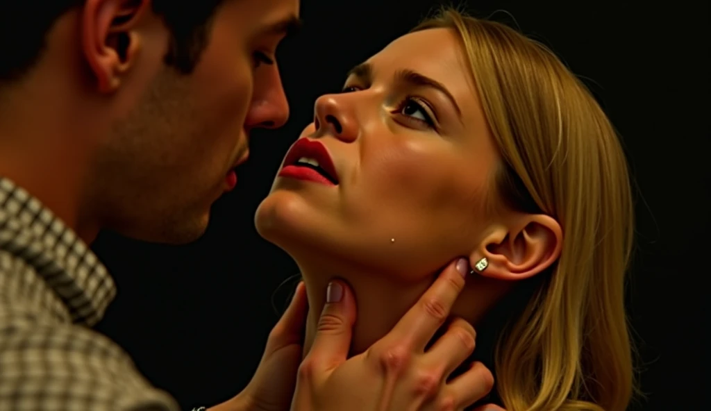 Man and girl having oral sex