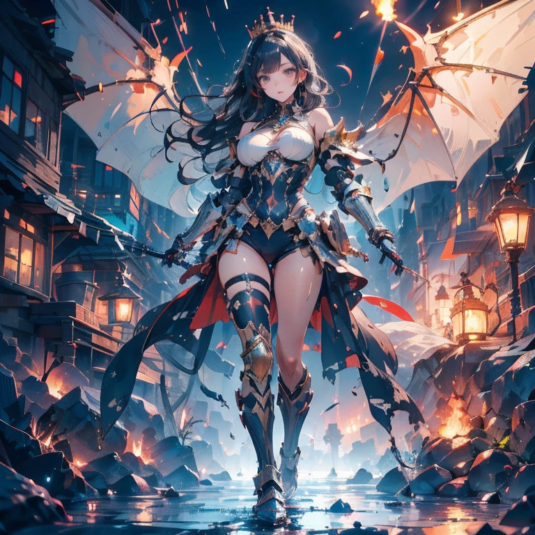 (masterpiece, top quality: 1.2), super detailed, cinematic lighting, HDR, girl caught by monsters, slim full body, cute, 15 years old,