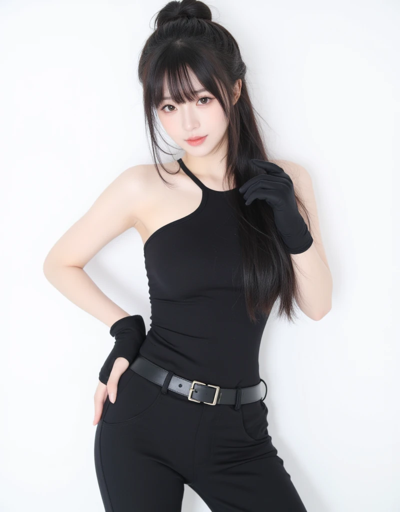 1 girl in(8K、Raw photography、top-quality、​masterpiece:1.2)、(realisitic、realisitic:1.37)、ultra-detailliert、Low Angle Full Body Shot、Backshots、full body Esbian、No clothes、Popular singers in the spotlight on stage、Live performance venue、Stand Microphone、(((barechested、Racing T-backs)))、realistic eyes and face details、natural skin textures、Dark eyebrows、(((s ass、thighs thighs thighs thighs、Raw feet、Bare legged、lower back、posterior view)))、Fair skin、A detailed face、真实感、Realistic background、Realistic lighting、Sweaty skin