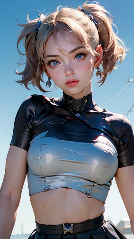 NSFW、Highest quality、(One girl),Big Breasts、(Place the road bike to the side)、((Flexion and extension exercises))、Smiling at the viewer、Beautiful Eyes、Beautiful Face、Delicate eyes、Tight and thin cycling wear、((Sweatで透けたサイクルウェア))、Sweat、Morning urban valley、street tree