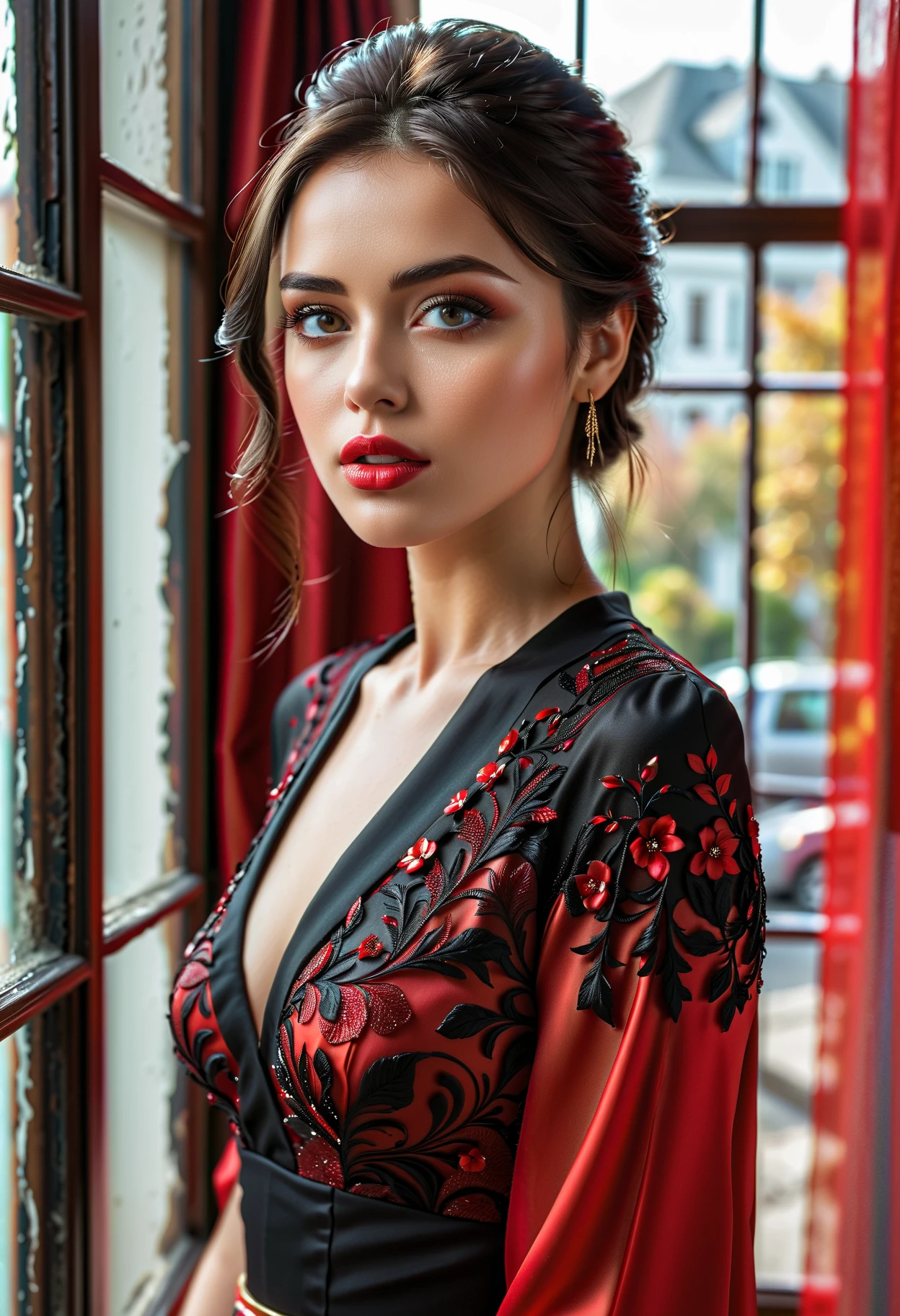 hyper realistic beautiful woman