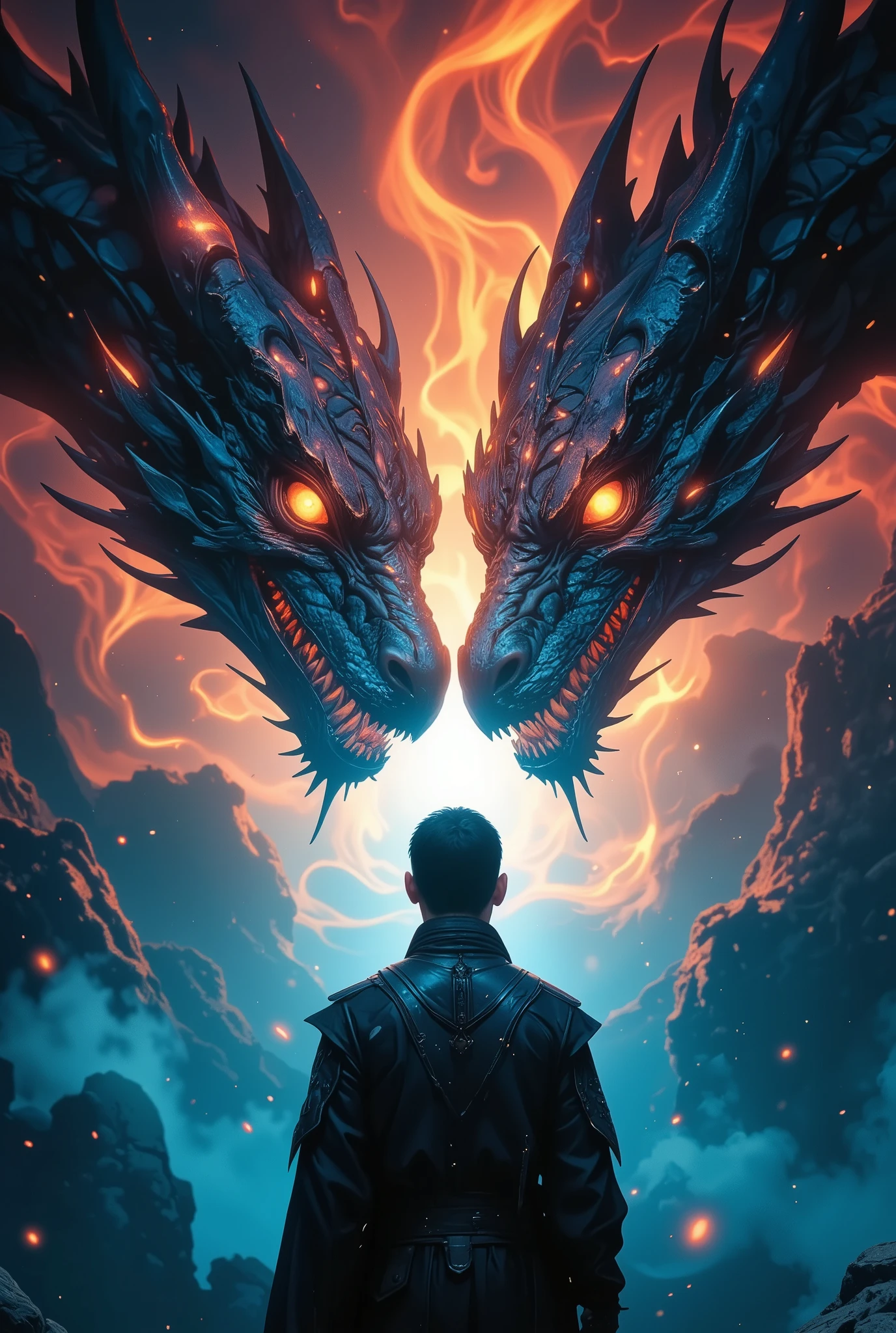 (Beautiful Dragon Eyes, The Emperor with Dark Eyes ride above his head), Alone, (eye focus, dynamic), Overwhelming Dragon's Eyes, close-up, Eyes Reminiscent of Dragons, View All, Fusion of Elements of Providence, Ancient Genealogy, Immovable Silence and Destruction, shining, dark dragon fantasy, BREAK Stunningly Beautiful Eyes, big, Clean Glowing Full Concentration on Intimidating Vibrations, Clear Eyes That See Through the Future,
Precise and attractive overall composition,from above,The perfect golden ratio, excellent balance between subject and margins, perfect beauty down to the smallest detail, Subjects Expressed Delicate and Vividly Expressed, sharp and clear line drawing, colorful textures full of realism, Use all colors that can be output, Extremely transparent, realistic texture, Finest workmanship,8K high resolution,photographer-style realistic finish,Professional Light and Shadow,brilliant and deep colors,dreamy atmosphere, ROUGH,