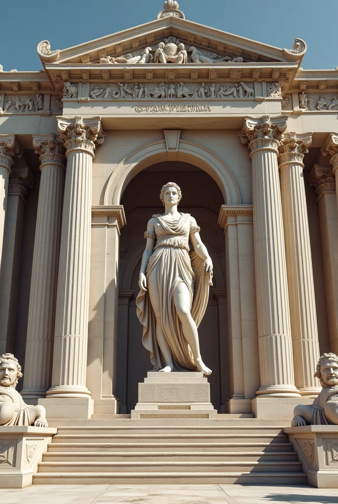 ancient greece, female stone statue, 