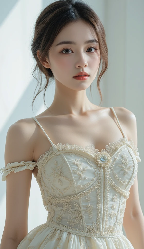 Stylish look for model dress-up