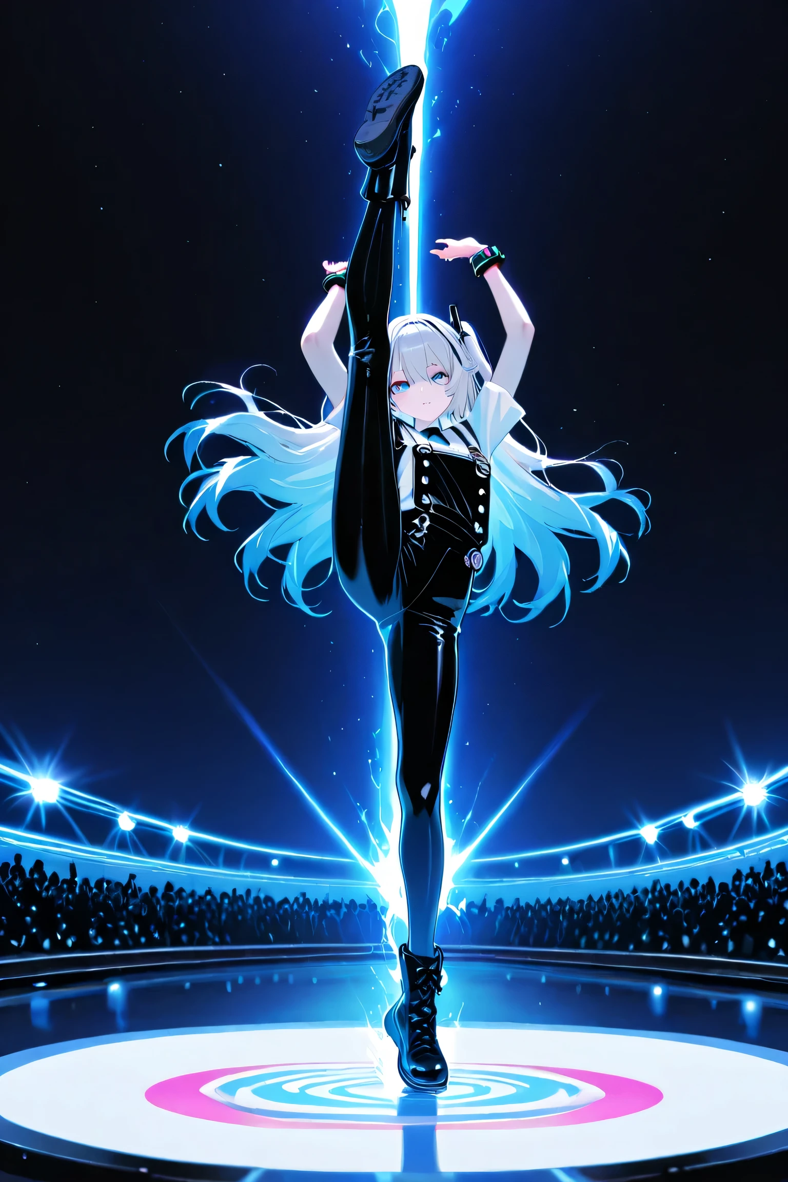 disco , everyone is dancing to hardtechno