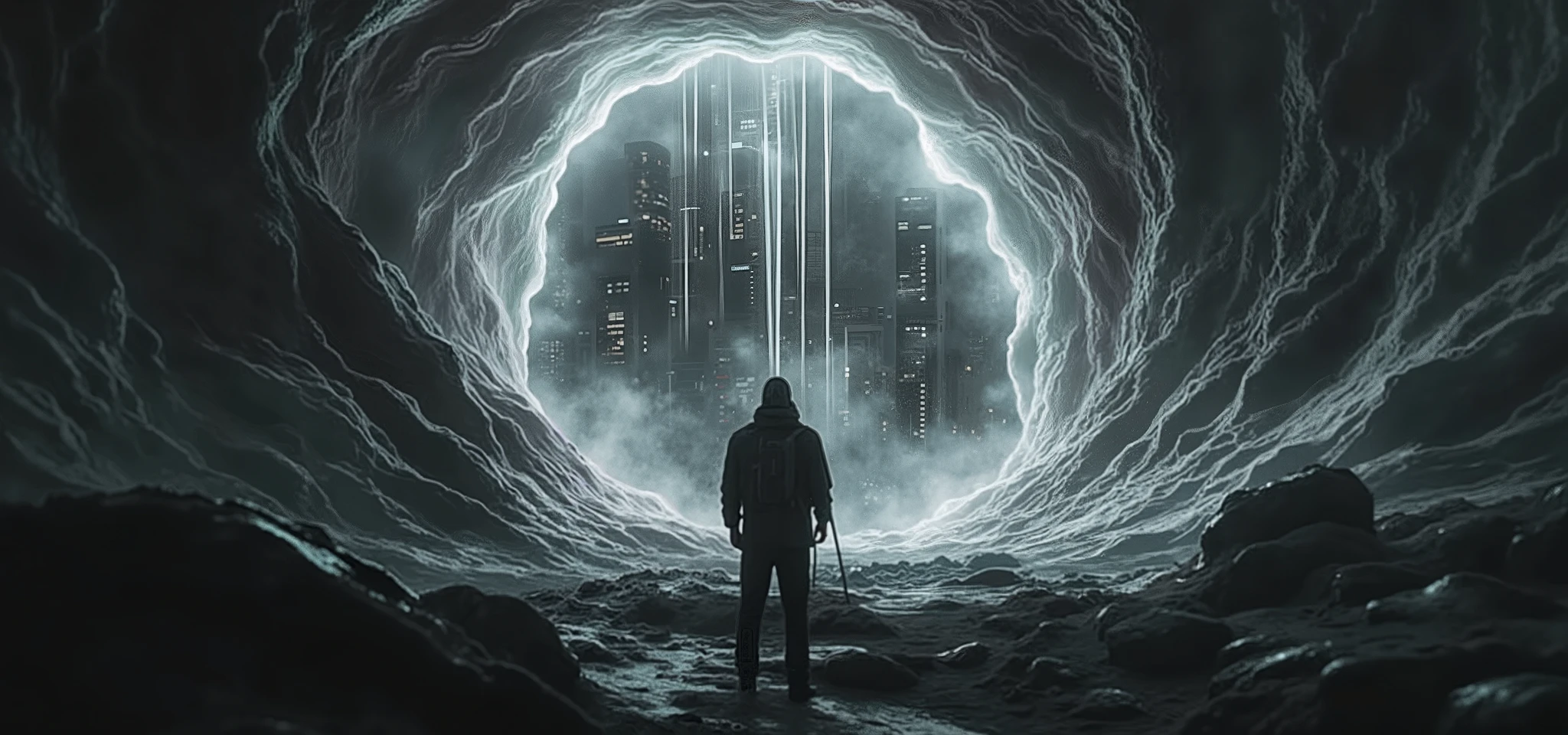 Time travel, Photorealistic, 8K.