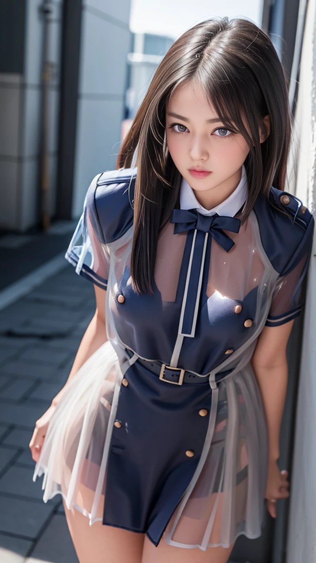 realistic, check it out, Super detailed、uniform、swimsuit
