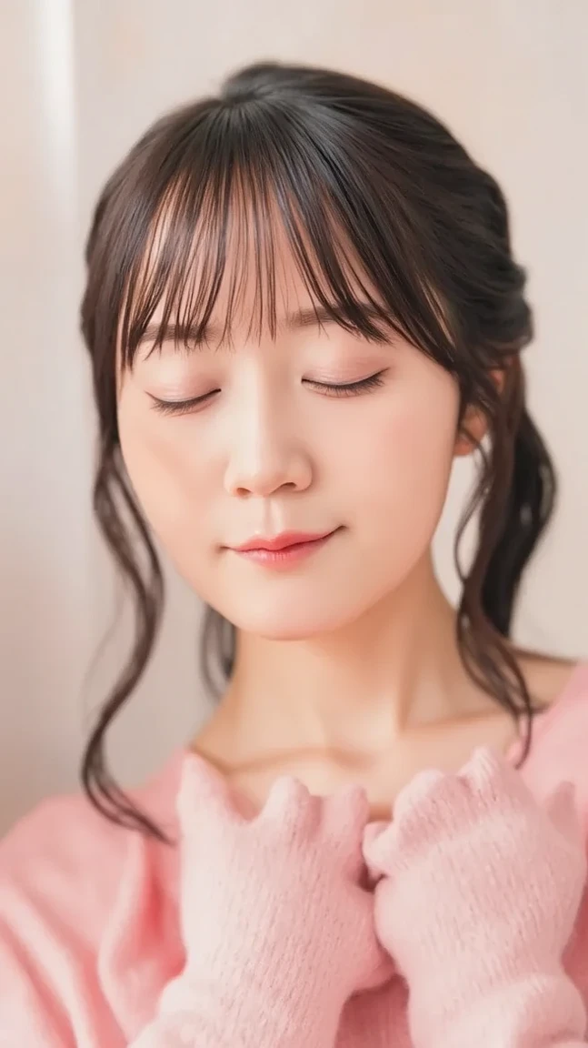 Beautiful and mature 70 year old Japanese woman, Married women, Delicate features, Long eyelashes, Sparkling Eyes, Low Ponytail, (Glossy red lipstick), elegant, A magnificent sight, Pearl Necklace, photograph, Sensual pose, Viewer discretion advised、All Nude、Heavy makeup、((Half-open mouth))、(Kissing Face)、(Push your lips forward)