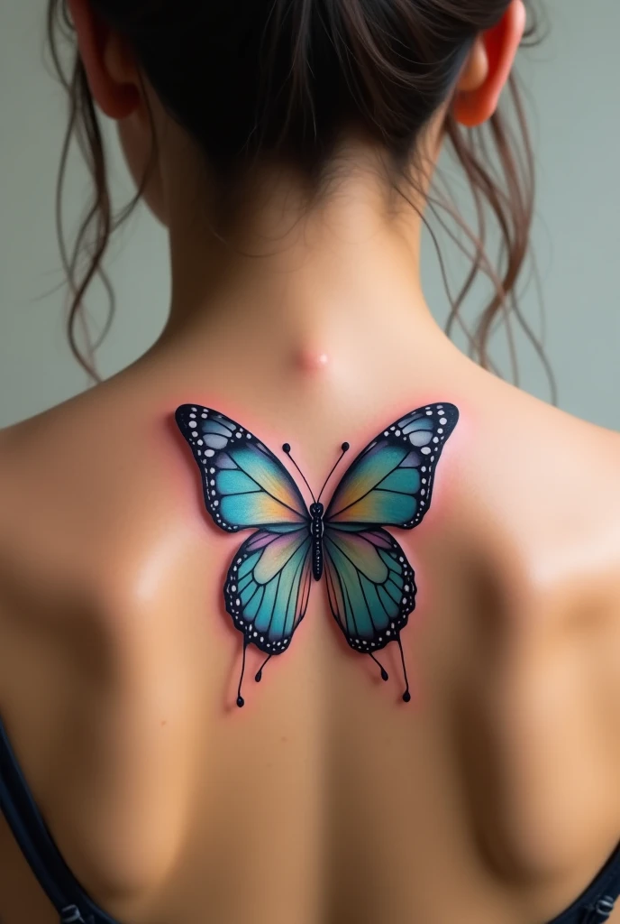 A creative idea for a tattoo that represents a childhood with everything but the love of parents could be a broken butterfly. The butterfly symbolizes transformation and beauty, but being broken it suggests the idea of a childhood with emotional deficiencies. You can add decorative elements, such as details on the broken wings or tears falling from the butterfly's eyes, to emphasize the feeling of sadness and abandonment. This design combines the beauty of the butterfly with the melancholy of a childhood without parental love.
