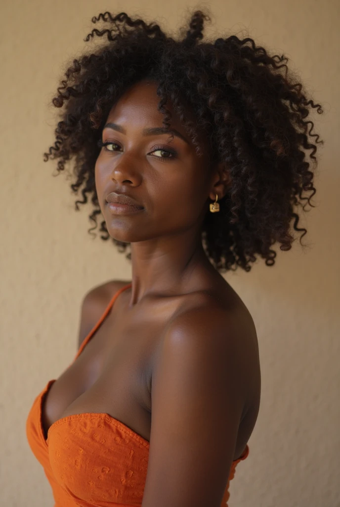 ((Peau d'Afrique foncée, Peau d'ébène très profonde)), ((Sa beauté est indéniable)), ((mignon visage excité)), ((Yeux parfaits hyper détaillés,)), ((pose mignonne)), ((Langue sortie)), ((Attirant )), sexy, (( Chemise maille serrée, short courts sexy)), ((Afro bouclés cheveux africains afro queue de cheval afro,)), (( peau)), ((debout, vue de face )), ((toucher ses propres jambes dans une pose sexy)), ((dehors, Ville publique)), CGI ciblé, Fotorrealista, High detail, Realstic, Master part, Absurde, Meilleure qualité, Hdr, hautement qualité, high- définition, extrêmement détaillé, fond d'écran 8k, détails complexes, 8K UHD, Full-HD, (photo réaliste:1.2), contraste, éclairage intense, éclairage cinématique, éclairage naturel, lumière dure, contre-jour, Illumination globale, occlusion ambiante