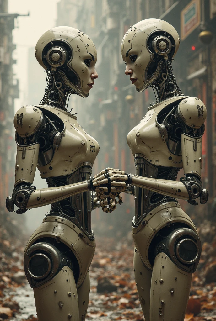 (masterpiece, best quality)
AtomicW, 1girls, (metallic skin, no face, robot:1.3), sitting in a park, trees, sunshine