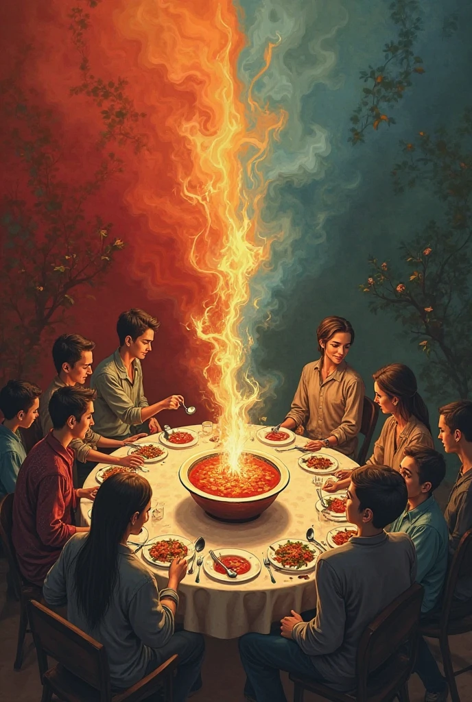 <lora:PCB_Image_Enhancer_for_FLUX:1>
realistic photo of a birthday party at a retirement home with a dramatic volcano eruption occurring in the background