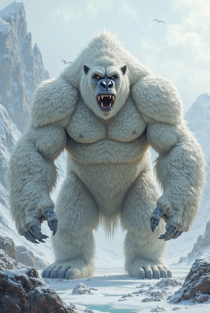 A huge dog