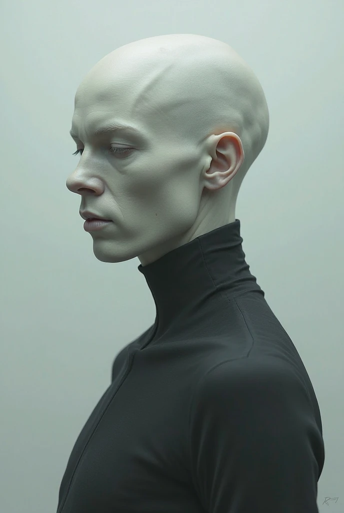 (masterpiece, best quality, 4k, dreamlike, hyperrealistic:1.35), (Doctor Stargher is albino tall lean androgynous male perverted genius nerdy geeky technomage queer transhumanist depraved homosexual misogynist kinky sadistic villain with weak stomach beautiful eyes thin face flat chest frail shoulders lithe waist male crotch bulge sleek skintight bodysuit:1.5)