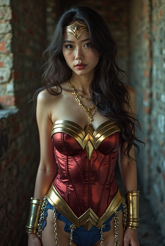 top-quality、8k picture、Wonderwoman, beautiful character painting, a beautiful fantasy empress, by Yang J, style of artgerm, artgerm and ruan jia, very detailed Artgerm, trending artgerm, ArtGerm. Anime Illustration, ruan jia and artgerm, inspired by Pu Hua, artgerm detailed, huge breast