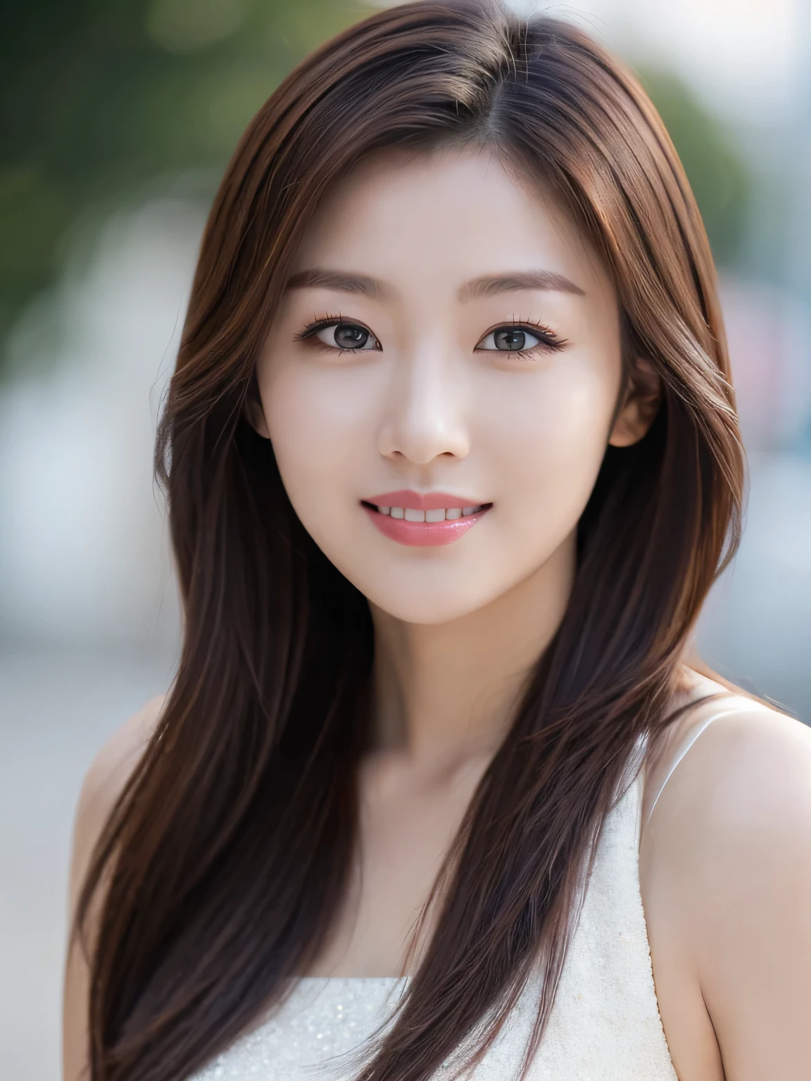 highest quality, full body, waist shot, masterpiece, dark eyebrows, ultra high resolution, realistic, very detailed, professional lighting smile, eagle nose, medium hair, random body orientation,