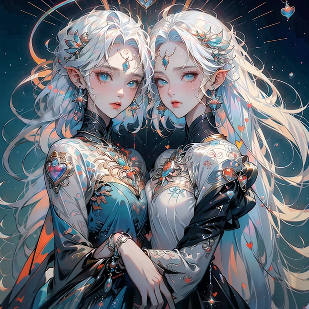 ((1 girl, 独奏:1.5))Night view,star,(White Haired Girl:1.3),((masterpiece))、(detailed)、(Backlight)(A fantastic atmosphere、Ancient Capital、Amazing beauty images、white dust、Light and dance-like、Suspended particles), (Black Dress、Long dress with sleeves、Expose your shoulders、Off the shoulder)、(Gray hair that changes with light、length, Lustrous gray hair、WHITE hair fluttering in the wind)、(Beautiful white and shining skin、Cheek Gloss Highlighter、Sexy and very beautiful and adorable face、The most beautiful face in the world、big, Sparkling Blue Eyes)、(Cute 25 year old girl、small breasts、Great cleavage, Narrow waist、Delicate shoulders、Slim figure)